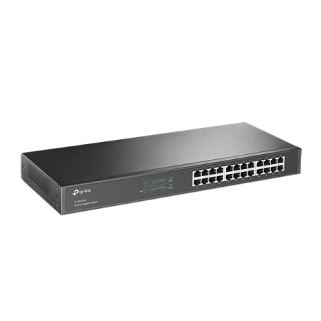 Switch 24 puertso 10 - 100 - 1000 rack 19 pulgadas 1u tp - link