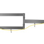Soporte pared equip vesa hasta 55 pulgadas 400x400mm max 35kg