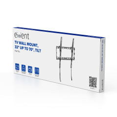 Ewent EW1507 Supporto TV a parete 177,8 cm (70") Nero