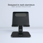 Soporte tooq sobremesa tablet 13 pulgadas negro