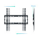 Soporte pared tv television monitor tooq lp1070f - b 32 pulgadas - 70 pulgadas carga maxima 45kg