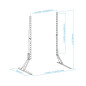 Soporte de mesa tooq para pantallas 23 pulgadas - 75 pulgadas