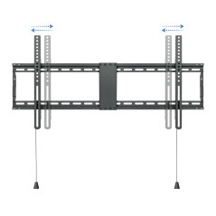 Soporte pared tv television monitor tooq lp4390f - b 43 pulgadas - 90 pulgadas negro