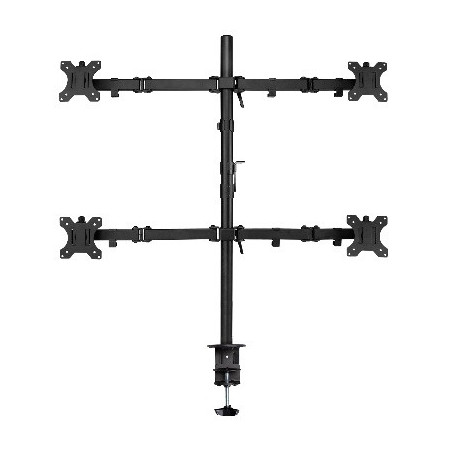 Soporte de mesa ewent ew1514 para 4 monitores tv hasta 32 pulgadas