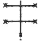 Soporte de mesa ewent ew1514 para 4 monitores tv hasta 32 pulgadas