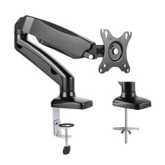 Ewent EW1515 Supporti a parete per TV 81,3 cm (32") Scrivania Nero