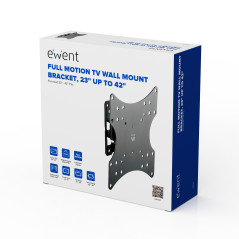 Soporte de pared ewent ew1520 para tv de 23 pulgadas - 42 pulgadas carga maxima 20kg