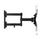 Soporte pared tv television monitor tooq 13 - 42 pulgadas  tour - incli 3 pivots