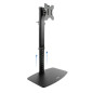 Soporte monitor de mesa tooq para pantalla 17 pulgadas - 27 pulgadas