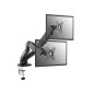 Soporte pantalla equip para mesa 13 pulgadas - 27 pulgadas 2 brazo inclinables para 2 monitor muelle de gas vesa hasta 6.5kg