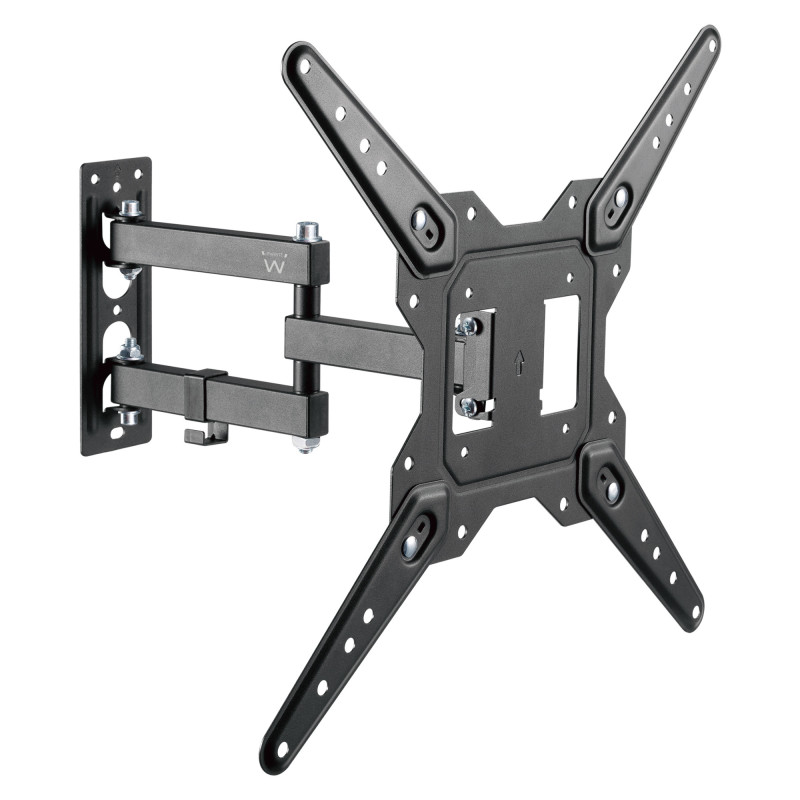 Soporte de pared ewent ew1525 para tv de 23 - 55 pulgadas easy turn tv con 3 puntos de articulacion