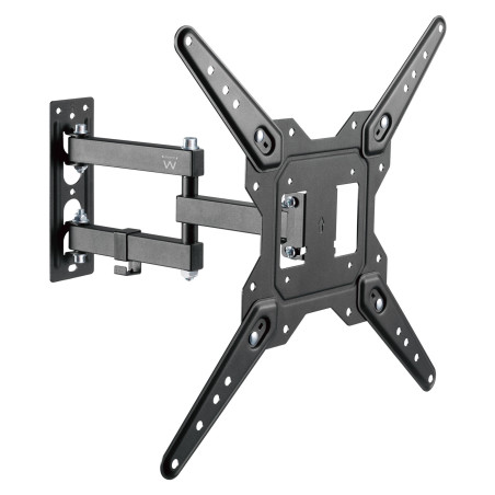 Soporte de pared ewent ew1525 para tv de 23 - 55 pulgadas easy turn tv con 3 puntos de articulacion