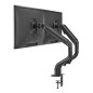 Soporte de escritorio ewent ew1534 para 2 monitores hasta 34 pulgadas carga maxima 18kg