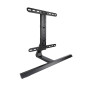 Soporte mesa tooq db3265f - b 32 pulgadas - 65 pulgadas aluminio carga maxima 40kg negro