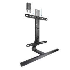 Soporte mesa tooq db3265f - b 32 pulgadas - 65 pulgadas aluminio carga maxima 40kg negro