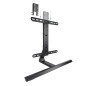 Soporte mesa tooq db3265f - b 32 pulgadas - 65 pulgadas aluminio carga maxima 40kg negro