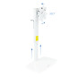 Soporte de mesa tv tooq 17 - 27 pulgadas blanco