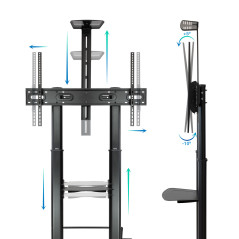 TooQ ZEUS 100" Black