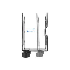 TooQ TCCH0001-B base e supporto per PC workstation All-in-One 5 kg Nero
