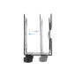 Soporte para mini pc tooq maximo 70mm ancho -  acople monitor  - 5kg max