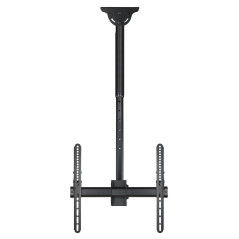 Soporte tv - monitor tooq 23 pulgadas - 55 pulgadas giratoro - inclinable vesa max 400x400 -  inclinacion  0 - 15 -  gira - 90 -