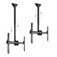 TooQ LPCE1170TSLI-B Supporto per display espositivi 177,8 cm (70") Nero