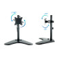 Soporte monitor de mesa tooq db1701tn - b para pantalla 17 pulgadas - 32 pulgadas carga maxima 9kg