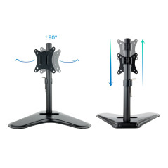 TooQ DB1701TN-B monitor mount   stand 32" Desk Black
