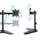 Soporte monitor de mesa tooq db1702tn - b 2 pantallas 17 pulgadas - 32 pulgadas carga maxima 9kg