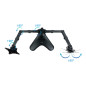 Soporte monitor de mesa tooq db1702tn - b 2 pantallas 17 pulgadas - 32 pulgadas carga maxima 9kg