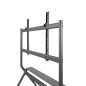Soporte de suelo con ruedas tooq fs20205m - b 50 pulgadas -  86 pulgadas carga maxima 120kg