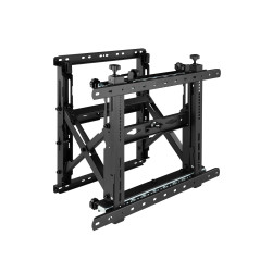 TooQ TQVW4571T Supporto per display espositivi 177,8 cm (70") Nero