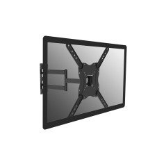 Soporte pantalla equip` 13 pulgadas -  55 pulgadas doble brazo inclinable y giratorio max. vesa 400x400 hasta 30kgs 650407