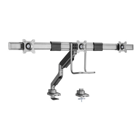 Soporte mesa equip vesa hasta 32 pulgadas 100x100 max 6kg triple pantalla