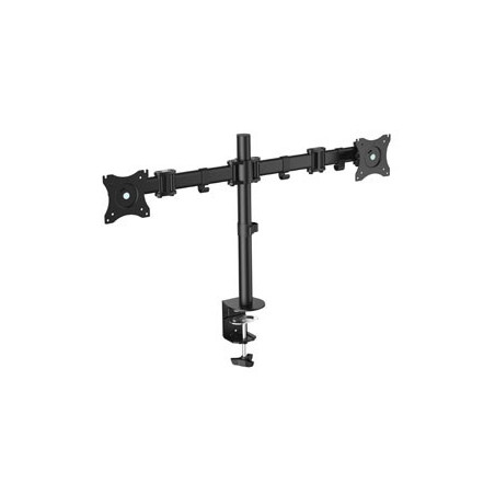 Soporte doble pantalla equip 13 pulgadas -  27 pulgadas inclinable giratorio 360 max 8 kg vesa max 100x100