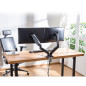 Soporte de mesa ewent ew1516 para 2 monitores hasta 34 pulgadas carga maxima 18kg