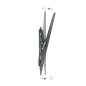 Soporte pared tooq lp4391t - b 43 pulgadas - 90 pulgadas carga maxima 70kg negro