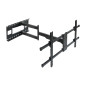 Soporte pared tooq lp4380xl - b 43 pulgadas - 80 pulgadas carga maxima 50kg negro