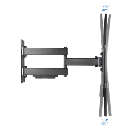 Soporte pared tv tooq lp6070tn - b 37 pulgadas - 70 pulgadas carga maxima 50kg negro