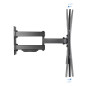 Soporte pared tv tooq lp6070tn - b 37 pulgadas - 70 pulgadas carga maxima 50kg negro