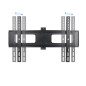 Soporte pared tv tooq lp6070tn - b 37 pulgadas - 70 pulgadas carga maxima 50kg negro