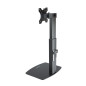 Soporte de mesa tv - monitor tooq 17 pulgadas - 32 pulgadas gira incl negro  db1732tn - b -  vesa 75 y 100 -  incl - 20 -  gira 
