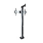 Soporte suelo tv tooq fs2270m - b 37 pulgadas - 70 pulgadas carga maxima 70kg 90 fijo aluminio