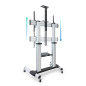 Soporte suelo tv tooq fs20300m - b 60 pulgadas - 100 pulgadas carga maxima 100kg aluminio