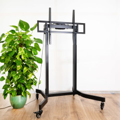 Soporte suelo tooq ruedas elctrico lux 55 pulgadas - 100