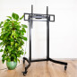 Soporte suelo tooq ruedas elctrico lux 55 pulgadas - 100