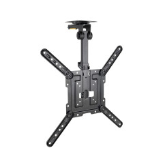 TooQ LPCE1123TSLI-B Supporto TV a parete 139,7 cm (55") Nero