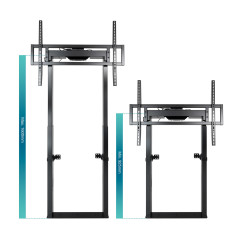 Soporte suelo tooq fijo electrico titan 55 - 100 pulgadas