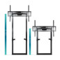 Soporte suelo tooq fijo electrico titan 55 - 100 pulgadas