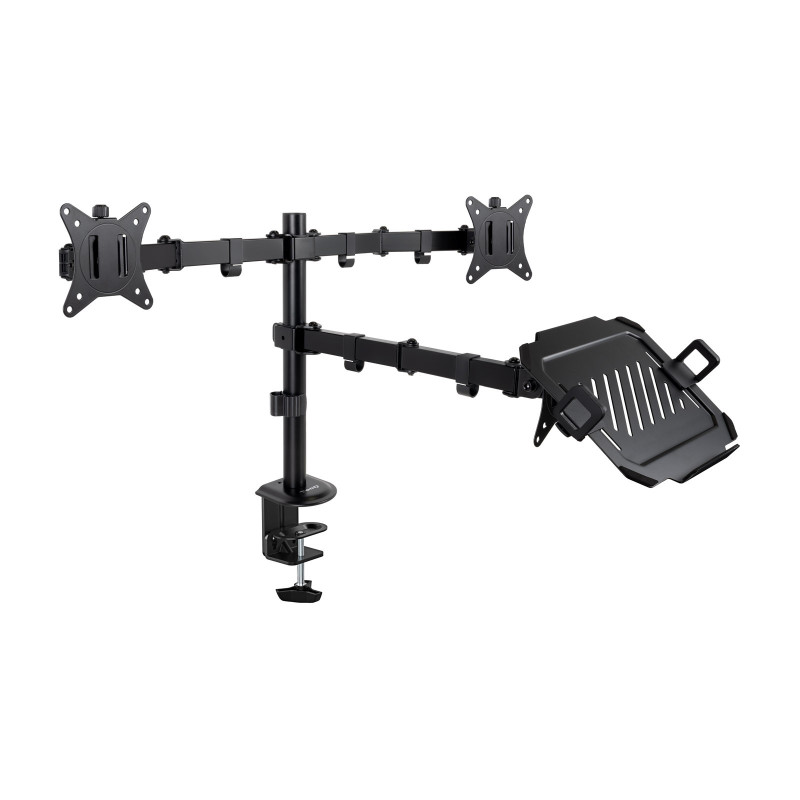 Soporte mesa tooq vesa hasta 32 pulgadas 100x100mm max 9kg - brazo